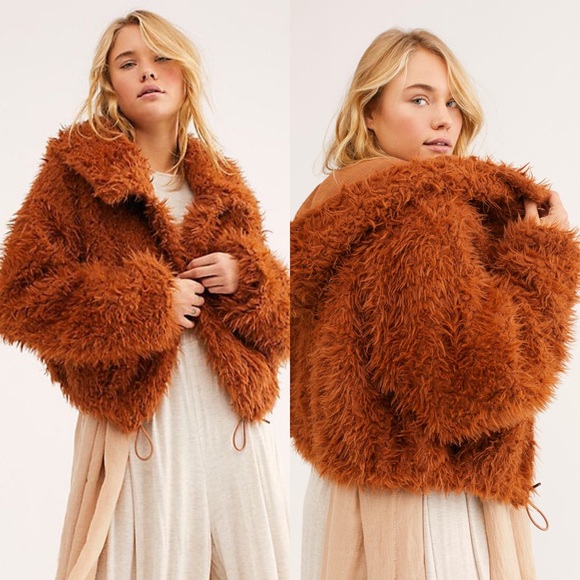 Free People Jackets & Blazers - New Free People Zuri Parka Fluffy Jacket